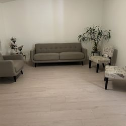 Living Room Set - Sofa, Armchair
