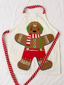 Kids Wondershop at Target Gingerbread Christmas Apron | 100% Cotton