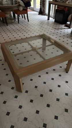 Coffee Table Glass Top