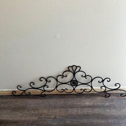 Beautiful Black Wrought Iron Wall Decor