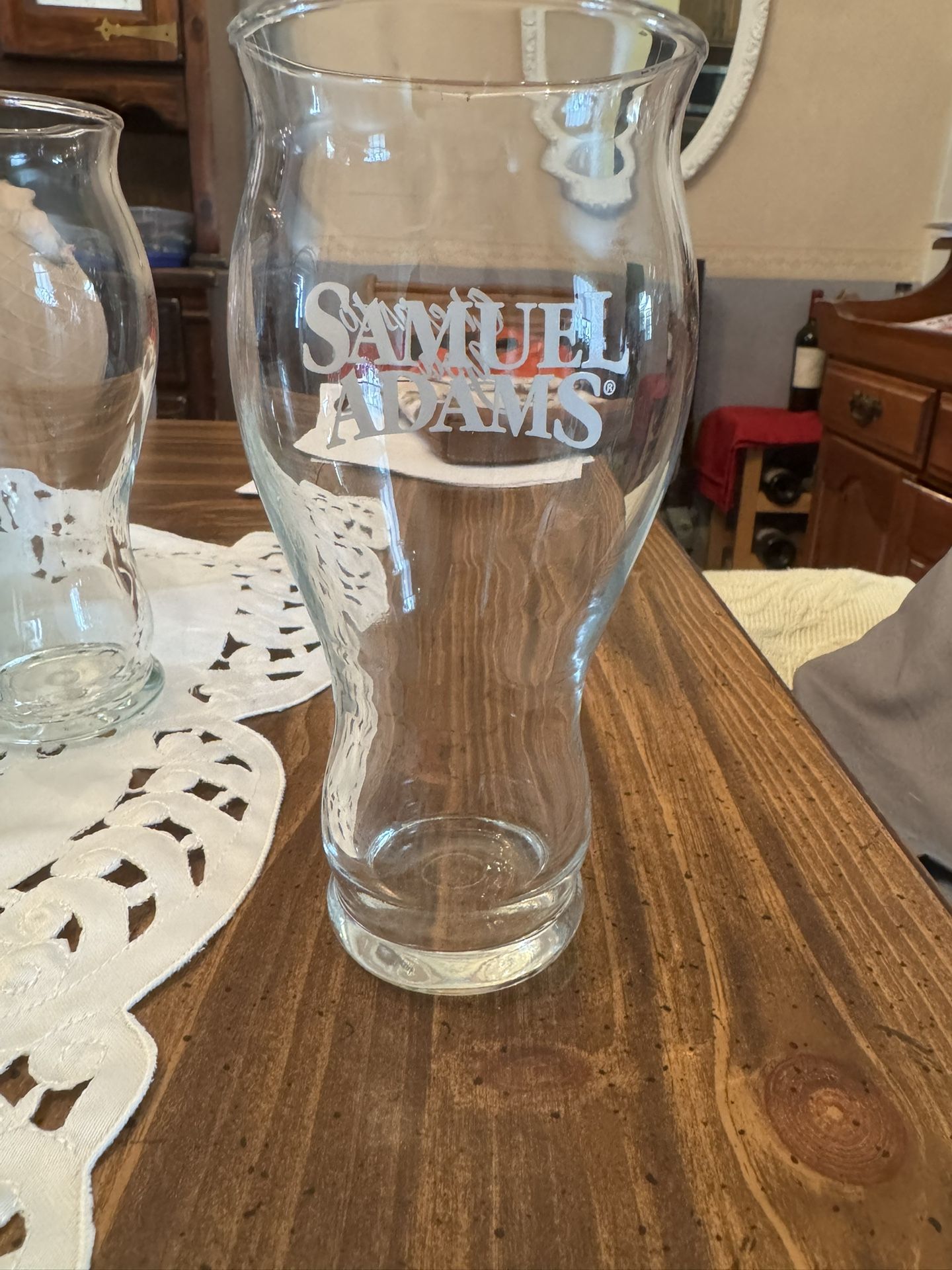 Samuel Adams Red Sox Nation Beer Glass