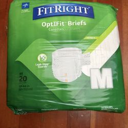 Adult Urinary incontinence Briefs Medium Size 