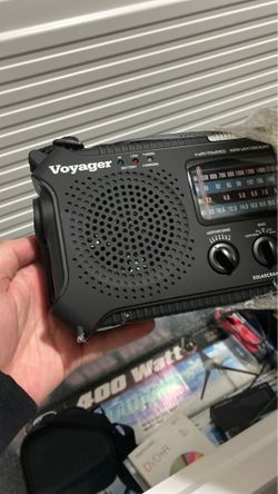 Voyager NOAA Weather Radio for emergencies
