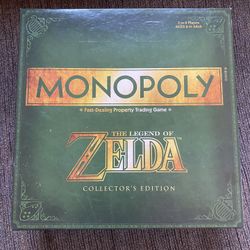 Monopoly The Legend of Zelda Collector's Edition Board Game - Sealed Contents