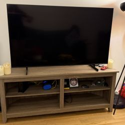 Shelf & Matching TV Stand, $250!