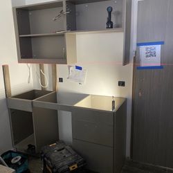 Cabinets Install