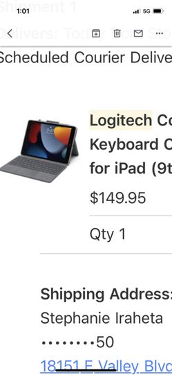 Tech iPad 9th Case And Keyboard