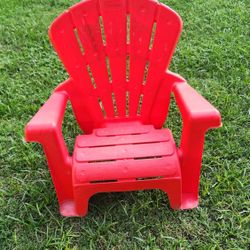 Kids Chair Red