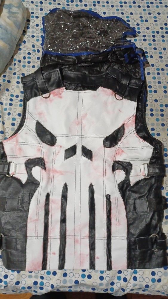 Punisher Vest- Now Available In 2 Different Sizes