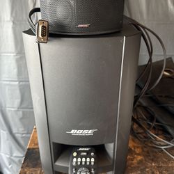 Bose Acoustic add module 10  Speakers & Remote