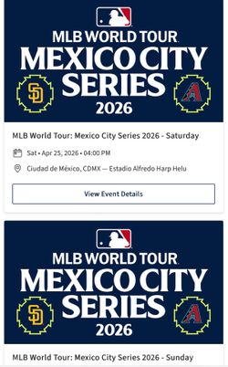 Padres Mexico City series mlb