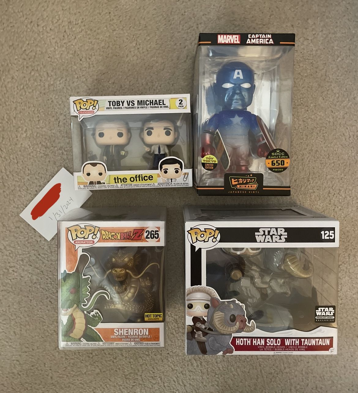 Oversized Funko Pops