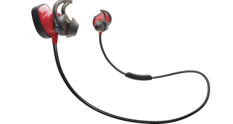 Bose SoundSport Wireless Bluetooth Earbuds Black/Red