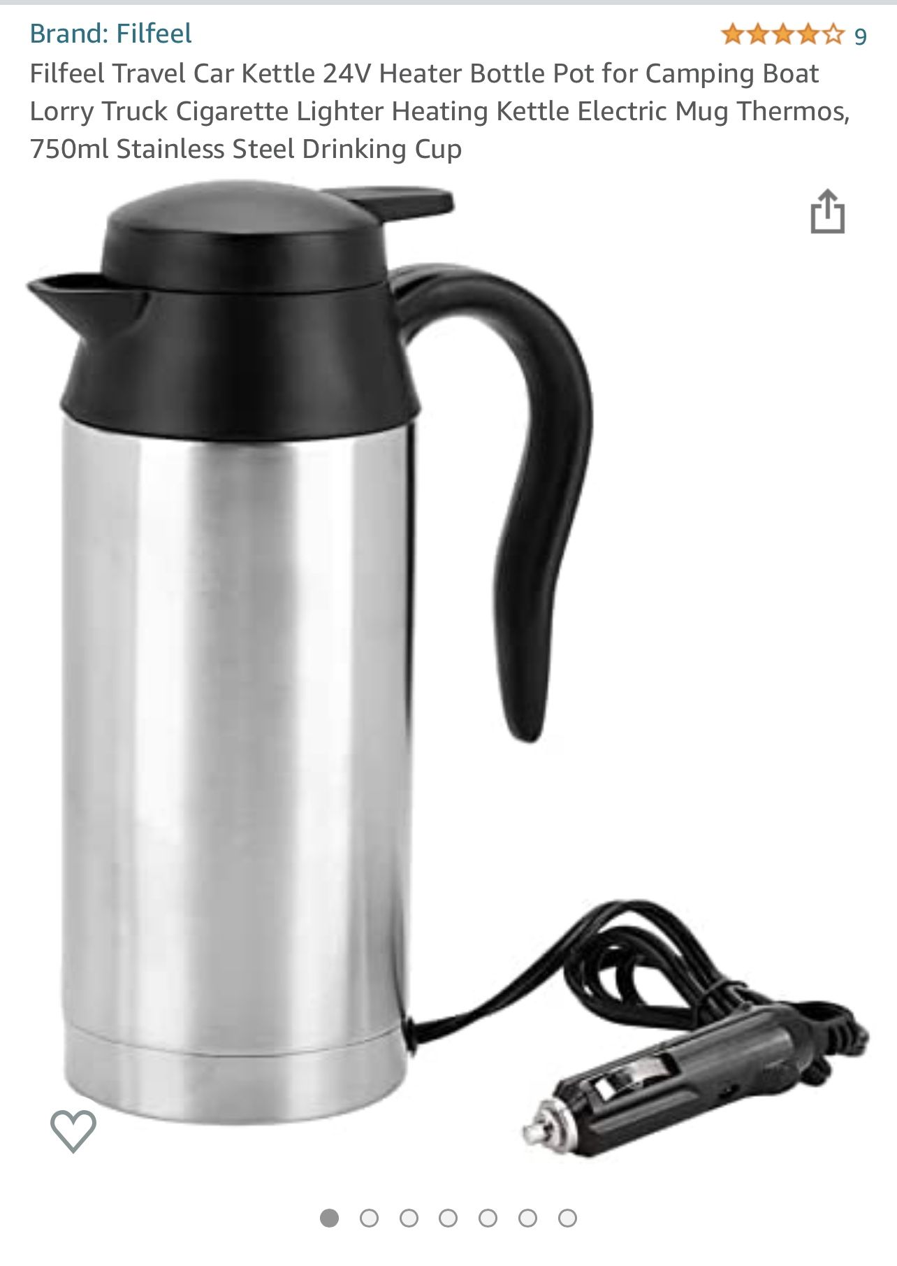 Plug In Car Kettle