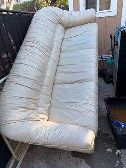 White sofa