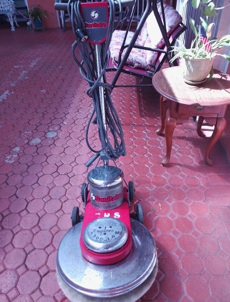 Floor Burnisher, Polisher, Scrubber, Pulidora, Buffer & Janitorial Cleaning Supplies
