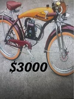 Gas lowrider bike