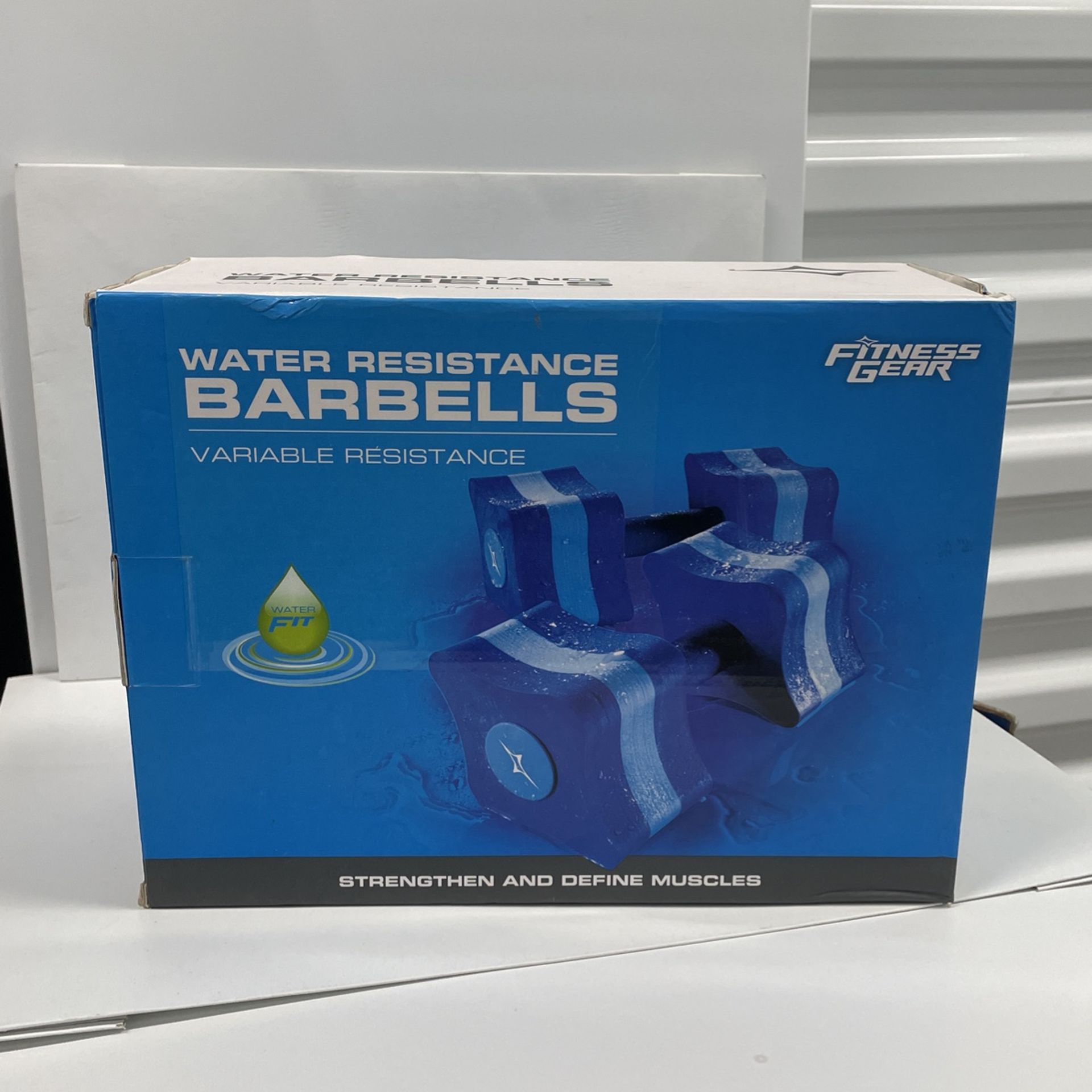 Water Resistance Barbells-new Open Box.