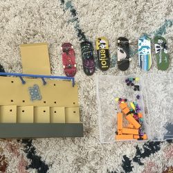 Tech Deck Ramp & Boards