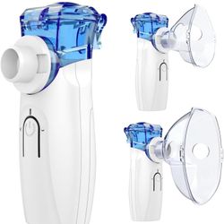 Portable Nebulizer - Nebulizer Machine for Adults and Kids Travel and Household Use, Handheld Mesh Nebulizer for Breathing Problems APOWUS
