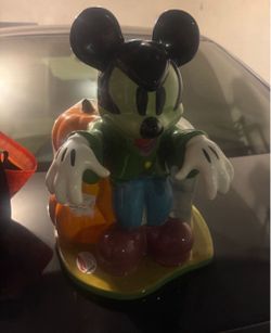Halloween Mickey Mouse Jar