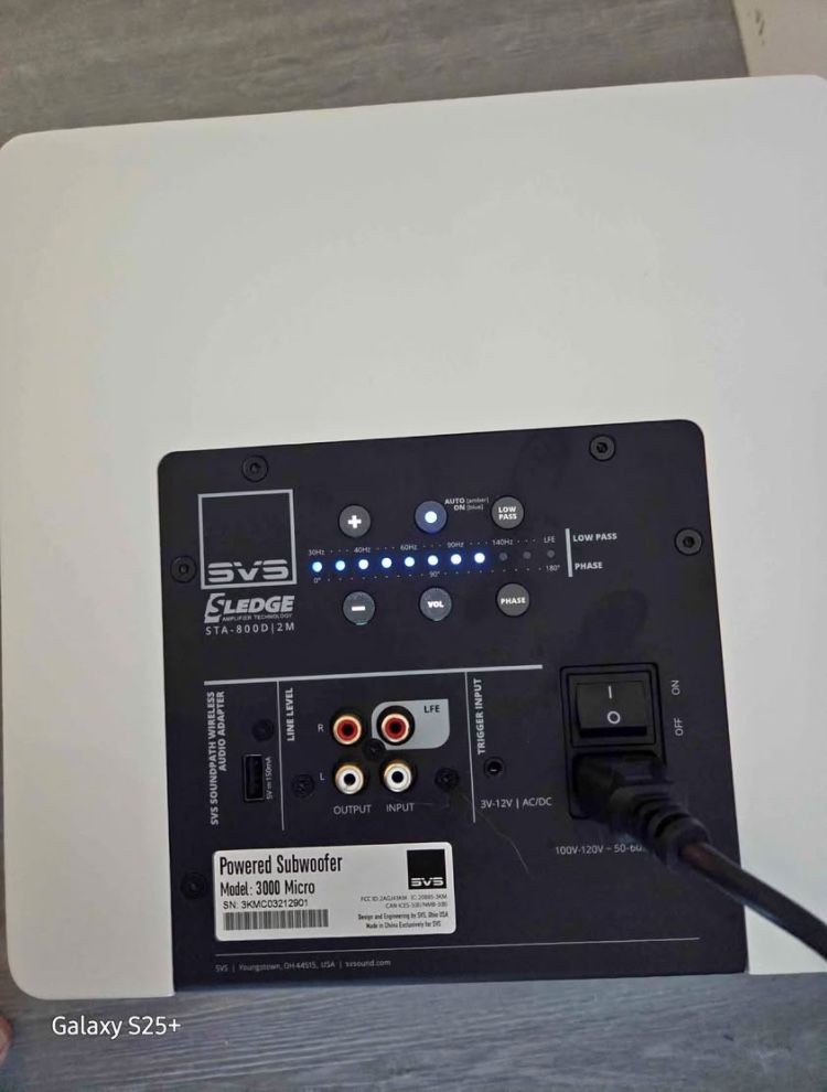 Svs 3000 micro/subwoofer