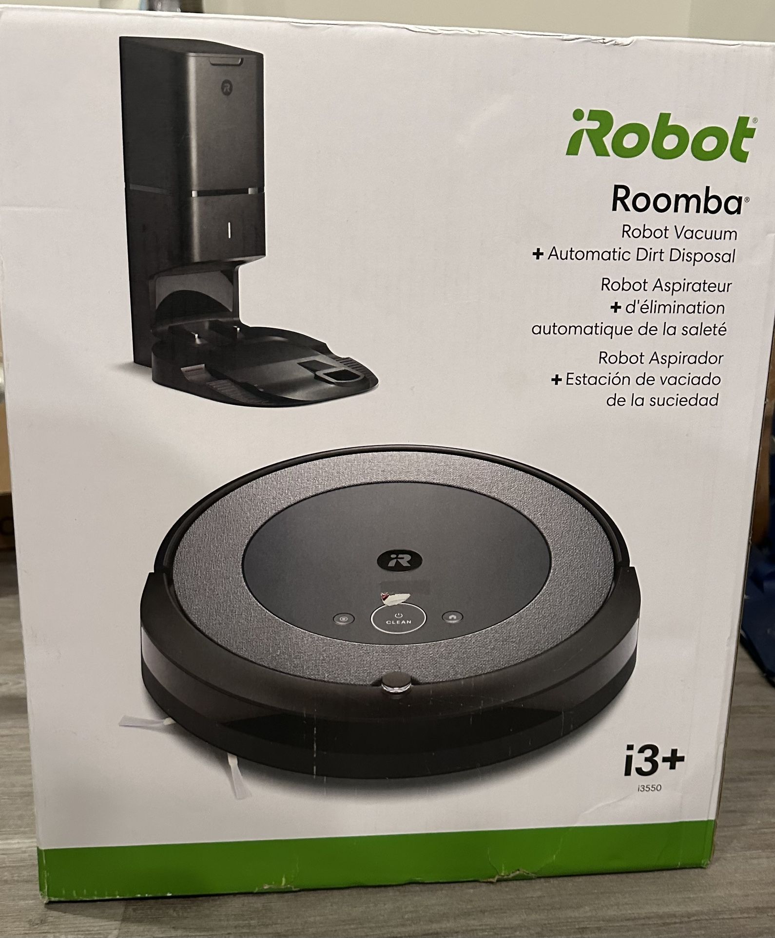 iRobot Roomba i3+ Robot Vacuum (i3550)