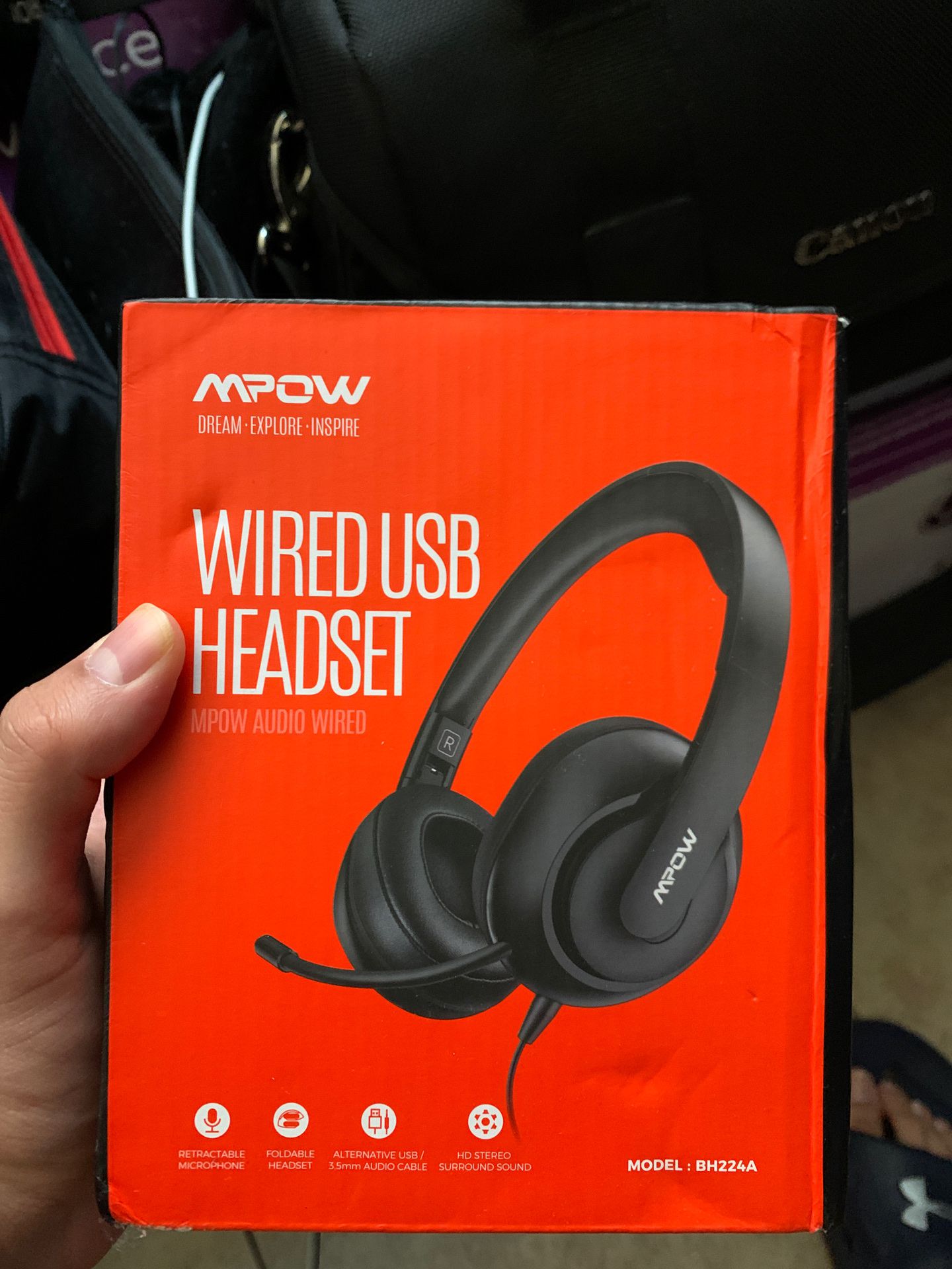 Wired USB Headset NEW