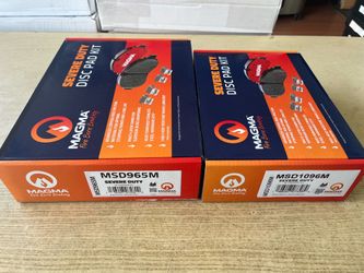 Dodge Ram 3500, 03-08 Front and Rear Magma Severe Duty Brake Pads