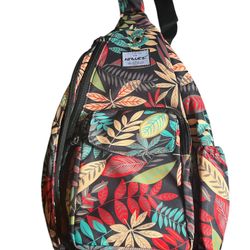 Hawee Cross Body Adjustable Sling Bag Water Repellant Backpack