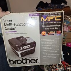 Brother Mfc-7840w Printer Copier Scanner Fax Wireless All In One Work Station