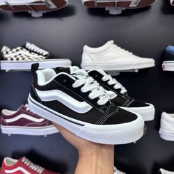 Vans Kids Knu Skools BLK/WH