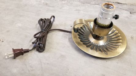 Antique small handle lamp