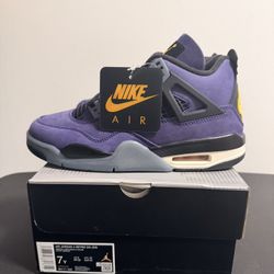Jordan 4 “Lakers” GS