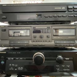 Home Stereos ( Av Control Receiver / 5 Disc Player