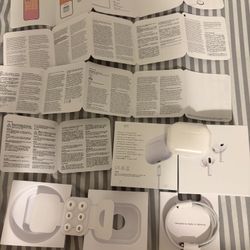 Airpods Pro 2 opened to show you inside.