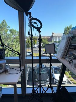 Photography Lighting Kit with Stands