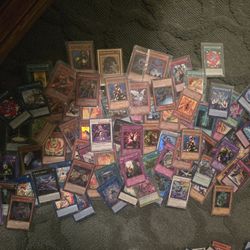 Yugi0h Cards Lot Of Over 300 All In Sleeves 