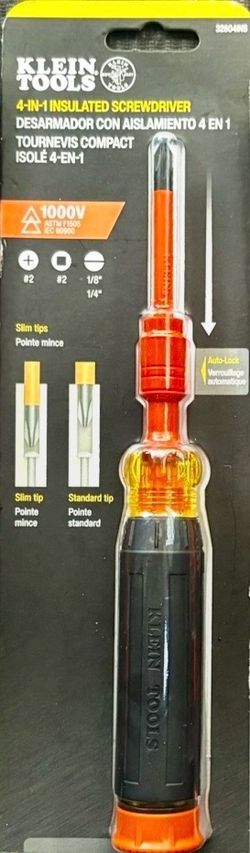 Klein Tools 4-in-1 Insulated Screwdriver
