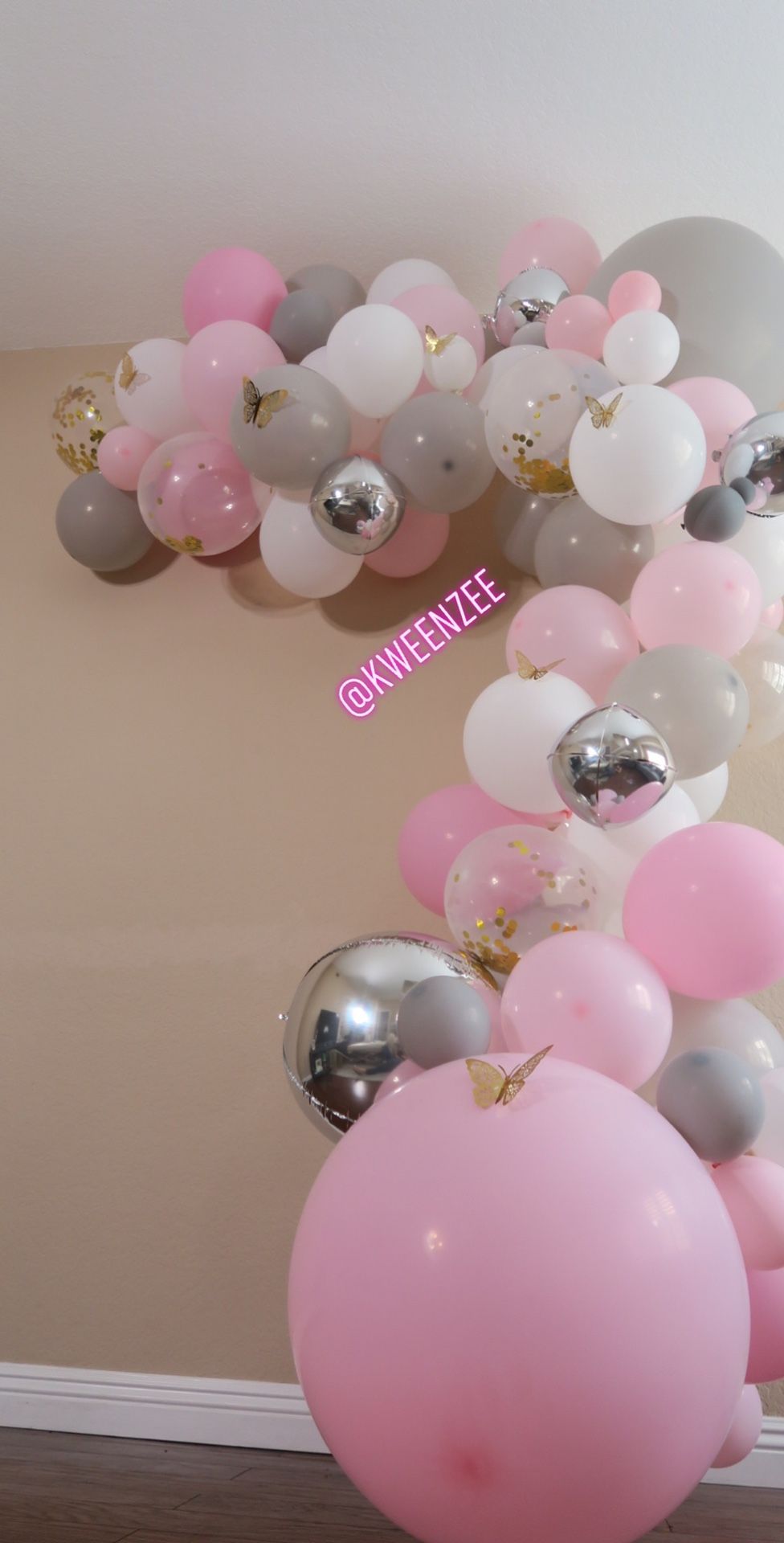 Balloon arch garland kit bridal shower baby shower birthday decoration backdrop