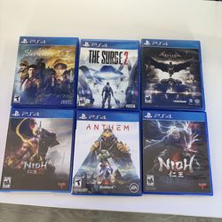6 PS4 games