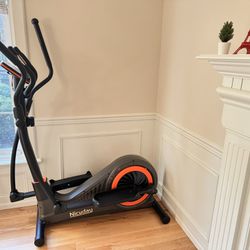 Niceday Elliptical Machine, Elliptical Exercise Machine for Home with Hyper-Quiet Magnetic Driving System, Elliptical Trainer with 15.5IN-18IN Stride