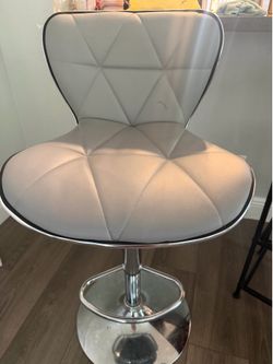 Gray Bar Stool