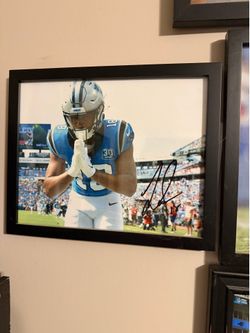 Carolina panthers signed photos