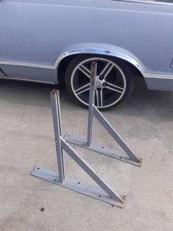 Large metal brackets 