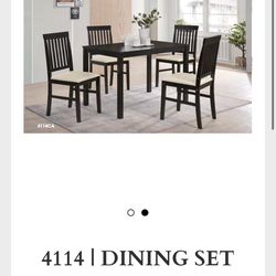  Kitchen Table With Four Chairs 