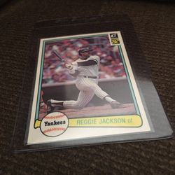 Baseball Card 1982 Donruss Reggie Jackson