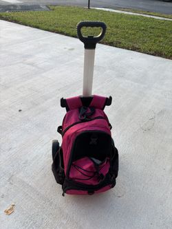 Softball Backpack On Rollers