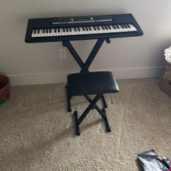 Yamaha PSR E243 Piano W/ Stand And Chair