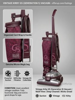 Kirby Upright Vacuum – Heavy‑Duty, Runs Great